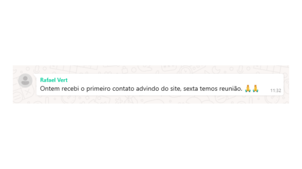 Depoimento de cliente sobre marketing para construtora - BuildV