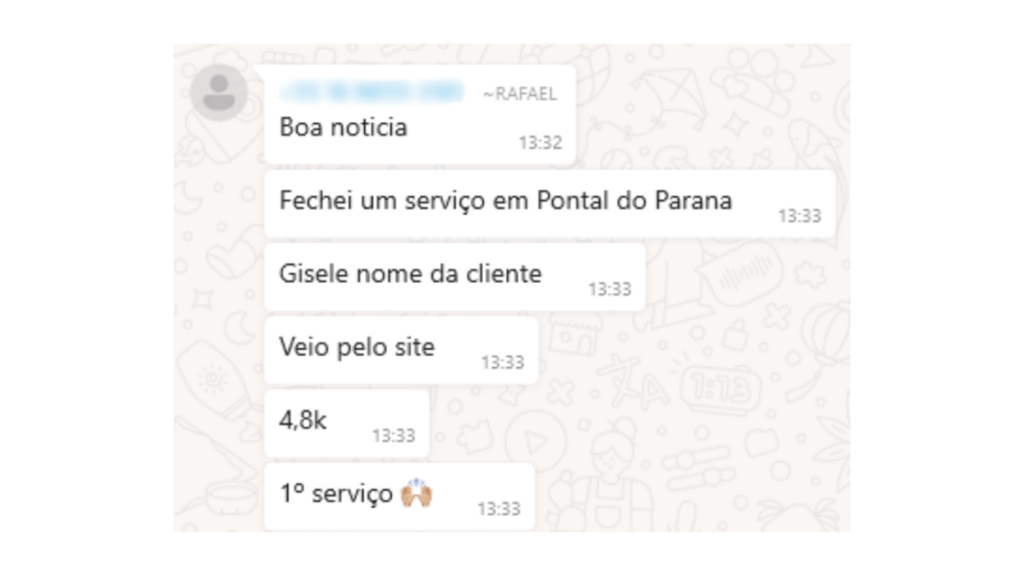 Depoimento de cliente satisfeito com geracao de leads - BuildV
